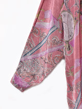 総柄 長袖シャツ