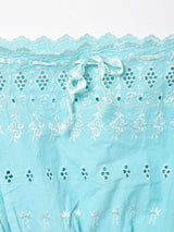 後染め カットワークレース デザインキャミソール