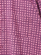 総柄 長袖シャツ