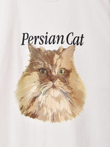 ペルシャネコ プリントTシャツ