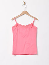 フロントレース キャミソール