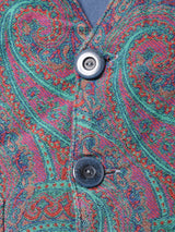 ペイズリー柄 ベスト