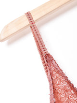 後染め レースカップキャミソール