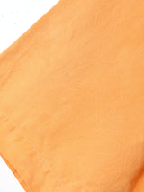 織り柄 半袖シルクシャツ