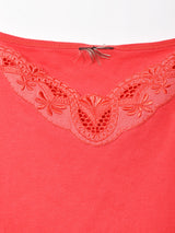 カットワークレース キャミソール