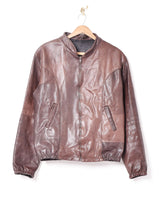 パッチワークデザイン レザージャケット