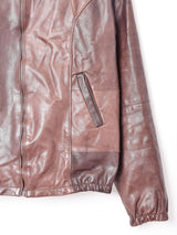 パッチワークデザイン レザージャケット