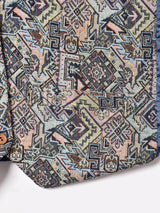 総柄 ゴブラン織り ベスト