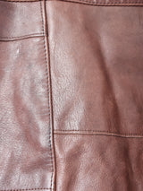 パッチワークデザイン レザージャケット