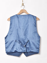 総柄 ゴブラン織り ベスト