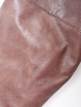 パッチワークデザイン レザージャケット