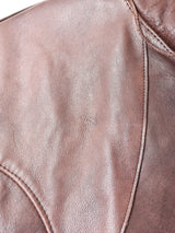 パッチワークデザイン レザージャケット