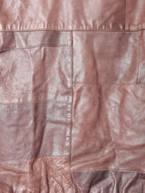 パッチワークデザイン レザージャケット