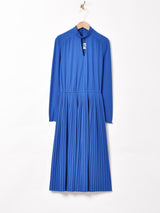 デザインハイネック 長袖ワンピース