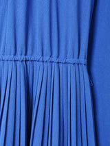 デザインハイネック 長袖ワンピース