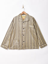 ストライプ パジャマシャツ