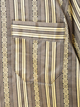 ストライプ パジャマシャツ