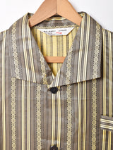 ストライプ パジャマシャツ