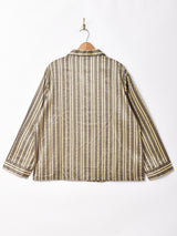ストライプ パジャマシャツ
