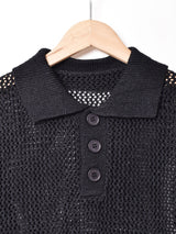 【3色展開】Meridian メッシュポロトップス