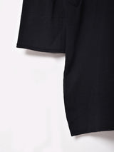 イタリア製 切り替え 長袖ワンピース