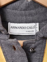 イタリア製 切り替え 長袖ワンピース