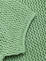 【3色展開】Meridian メッシュポロトップス