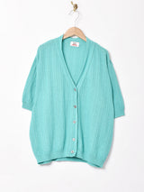 半袖カーディガン