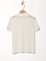 【3色展開】Meridian メッシュポロトップス