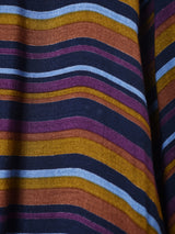 アメリカ製 マルチボーダー 長袖 シャツワンピース