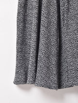 モノトーン ニットワンピース