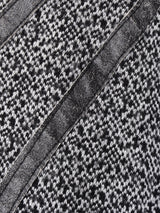 モノトーン ニットワンピース