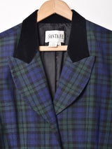 チェック柄 ドレスコート