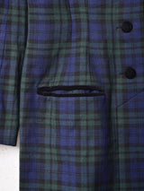 チェック柄 ドレスコート