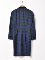 チェック柄 ドレスコート