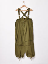 【4色展開】Backers サスペンダー付き スノーカモパンツ