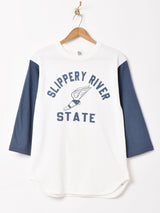 【2色展開】Backers ベースボールTシャツ 【SLIPPERY】