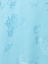 中国製 織り柄 ロングガウン