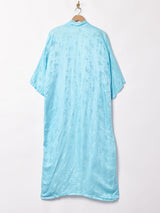 中国製 織り柄 ロングガウン