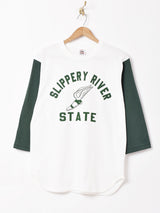 【2色展開】Backers ベースボールTシャツ 【SLIPPERY】