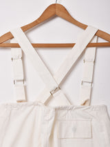 【4色展開】Backers サスペンダー付き スノーカモパンツ