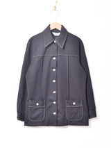 ステッチ長袖シャツ