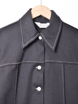 ステッチ長袖シャツ