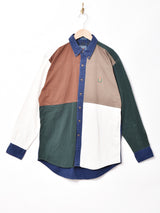 CHAPS Ralph Lauren クレイジーパターン長袖シャツ