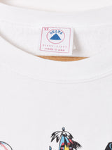 アメリカ製 プリントスウェットシャツ