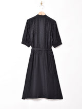 カシュクール 五分袖ワンピース