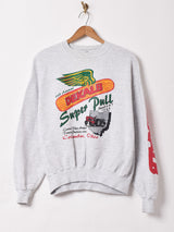 アメリカ製 プリントスウェットシャツ