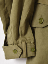 スペイン軍 フード付き トレンチコート