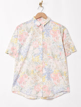 花柄 半袖シャツ