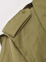 スペイン軍 フード付き トレンチコート